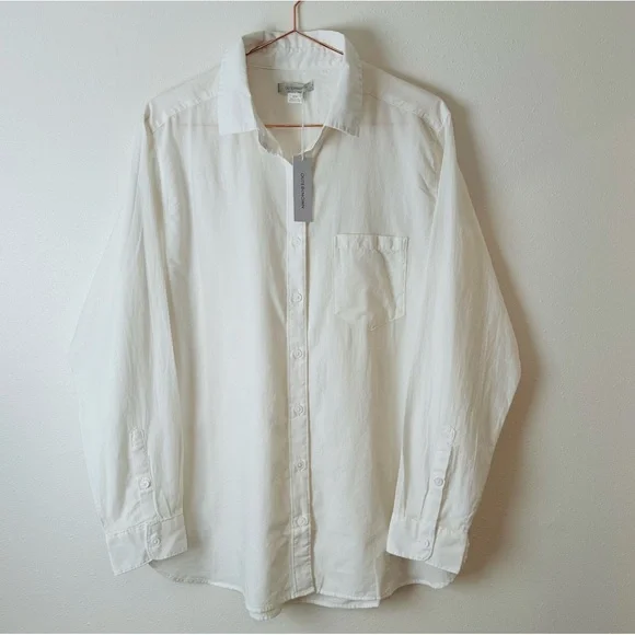 New Outerknown button down shirt oversized boho - Picture 10 of 13
